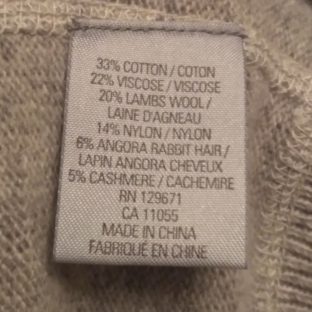 360 Cashmere Heather Gray Knit Sweater Tunic - Picture 5 of 5